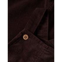 NAME IT Overall Ryan Cord Chocolate Plum
